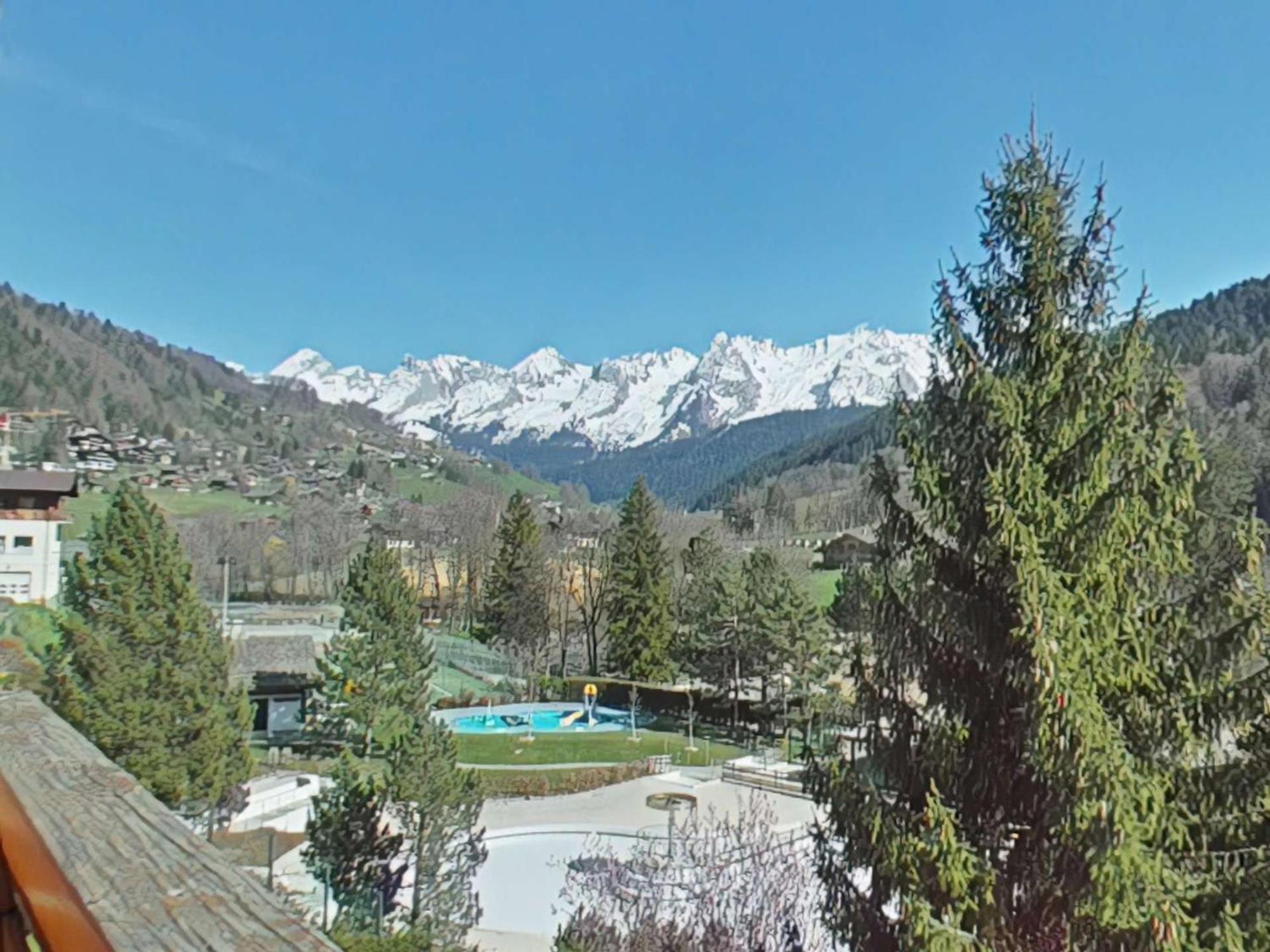 Charmant 2 Pieces, 6 Couchages, Centre Du Grand-Bornand, Parking, Balcon Sud - Fr-1-241-136 Le Grand-Bornand Exterior foto